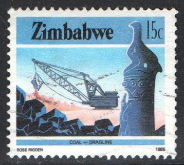Zimbabwe Scott 501a Used - Click Image to Close